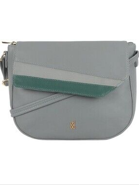 Baggit Ashlyn Ice Blue Crossbody Handbag | Women’s Casual Sling Bag with Zipper